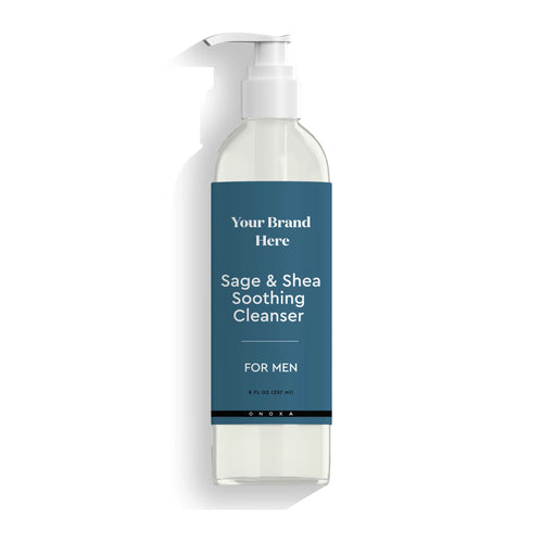 MEN'S SAGE AND SHEA SOOTHING CLEANSER