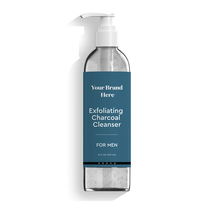 MEN'S EXFOLIATING CHARCOAL FACE & BODY WASH
